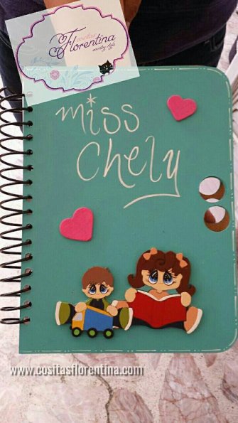 Libreta personalizada pintada a mano